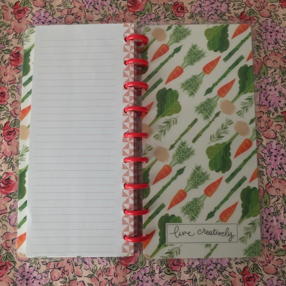The Happy Planner - Classic Half Sheet Note Pad - Foodie